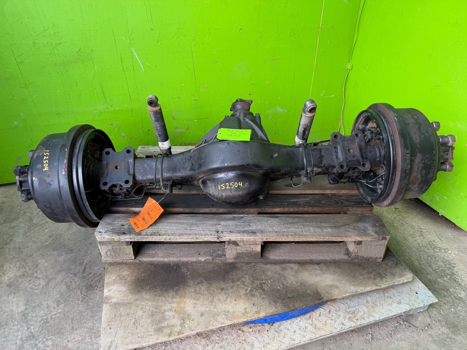19 ISUZU NRR NQR 5.2 REAR DIFFERENTIAL DIFF AXLE ASSEMBLY 68K
