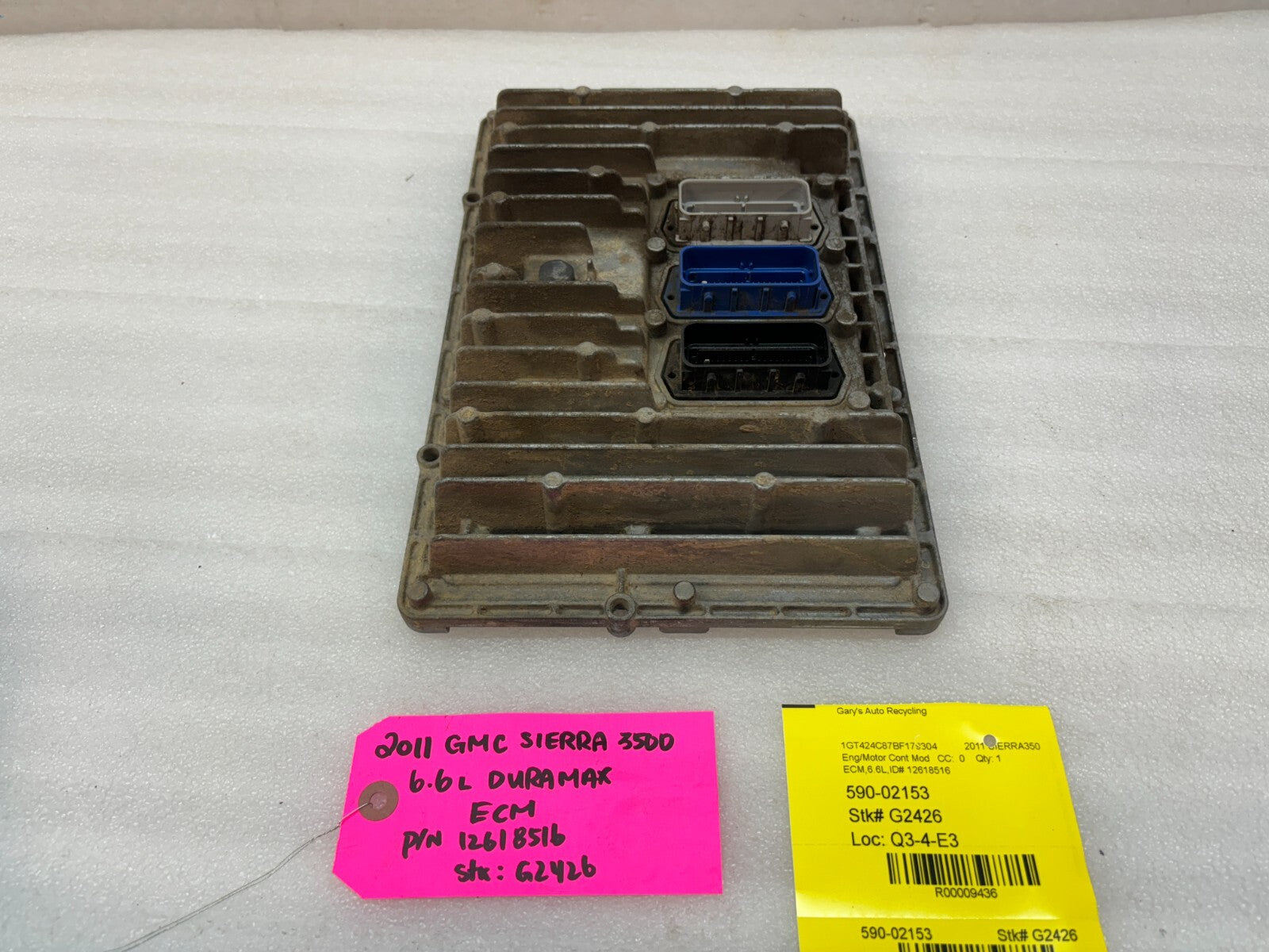 11-14 Chevrolet GMC 2500HD DURAMAX 6.6 LML OEM ENGINE COMPUTER ECU ECM 12618516