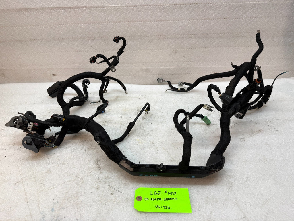 06 07 GMC CHEVROLET 2500HD DURAMAX 6.6 LBZ ENGINE MOTOR WIRING HARNESS LOOM
