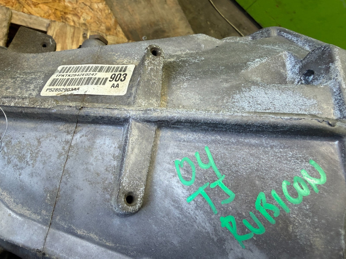 03 04 JEEP WRANGLER TJ 6 CYL 42RLE AUTOMATIC TRANSMISSION P52852903AA