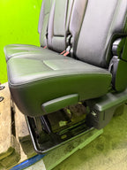 13-18 DODGE RAM 2500 3500 LARAMIE FRONT REAR HEATED VENTED BLACK LEATHER SEATS