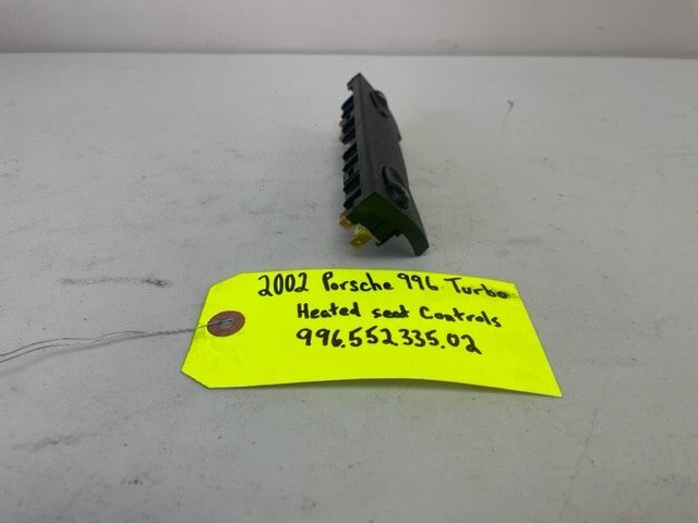 02 PORSCHE 996TT 996 HEATED SEAT CONTROL SWITCH 99655233502 99-05 69K!!