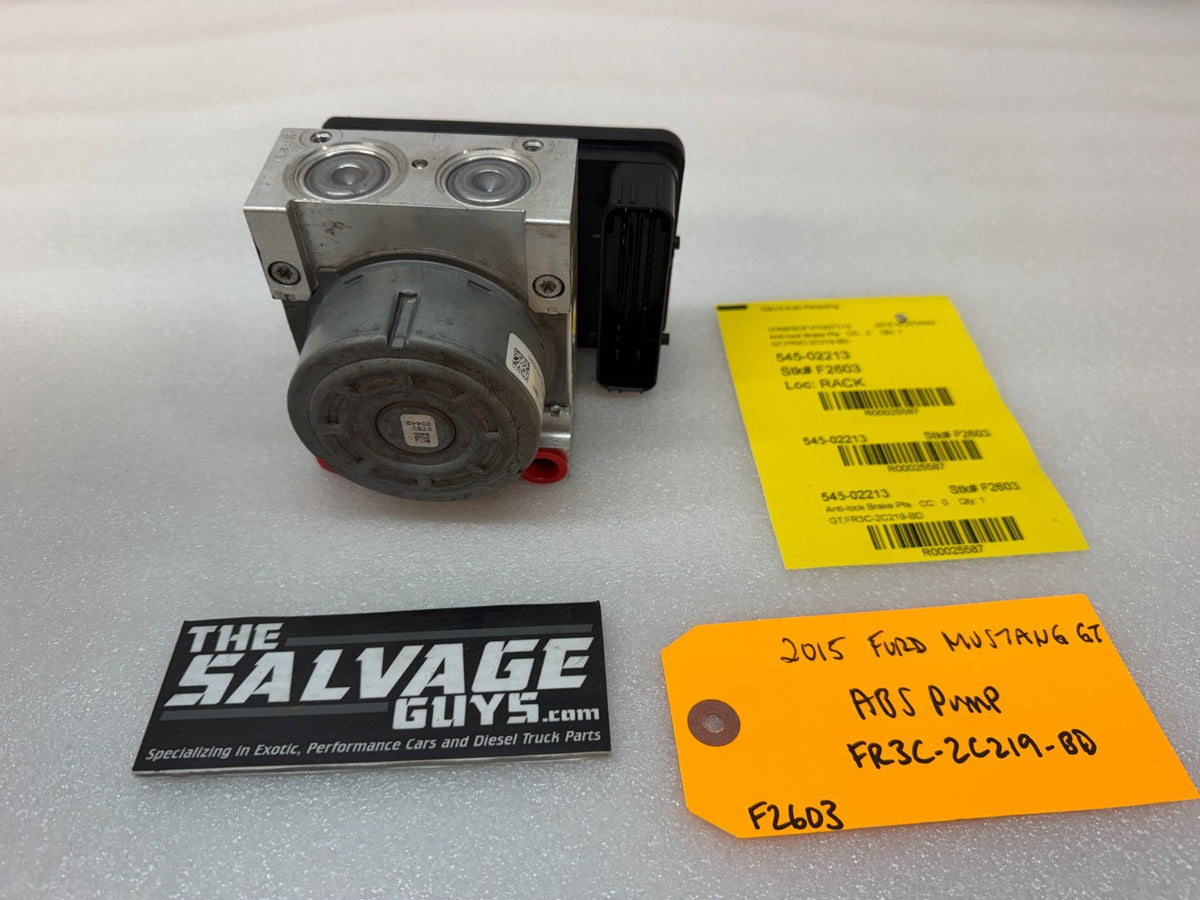 15 FORD MUSTANG GT ABS ANTI LOCK BRAKE PUMP MODULE FR3C-2C219-BD