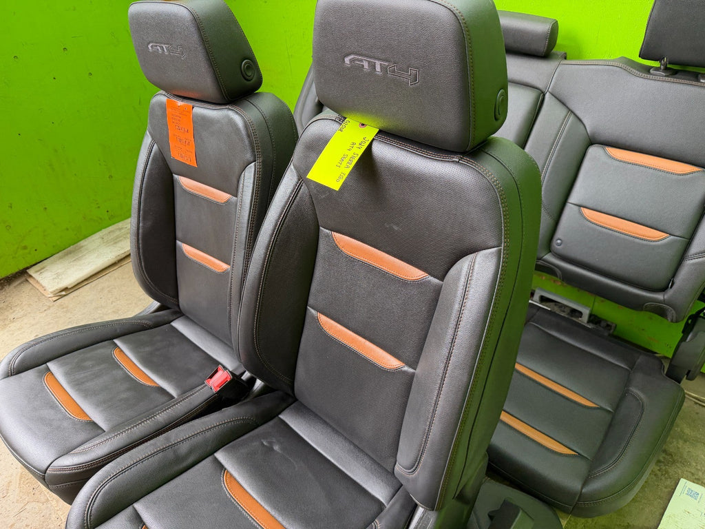 2024 GMC AT4 2500hd 3500hd FRONT REAR LEATHER SEATS HEATED COOLED