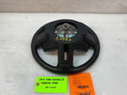2015 FORD MUSTANG GT BLACK LEATHER STEERING WHEEL W CONTROLS 6sp MANUAL 15 16 17