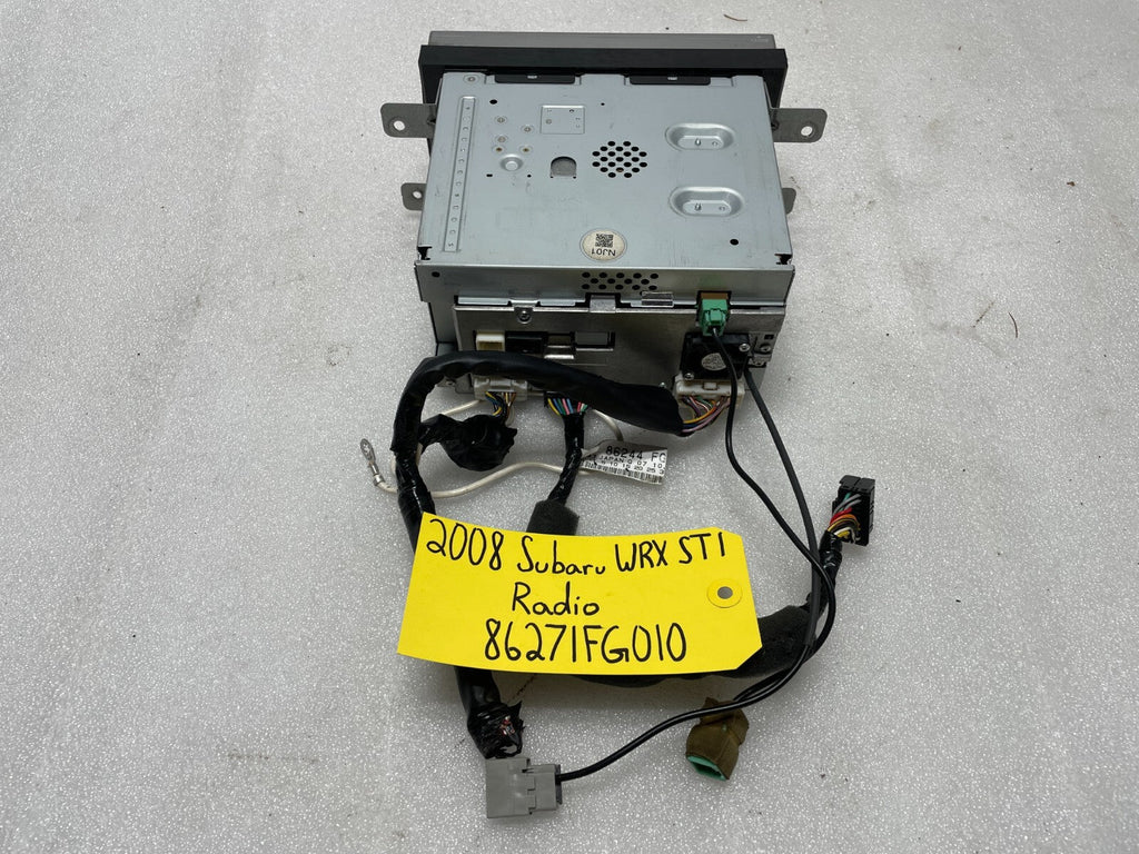 2008 Subaru Impreza WRX STi GV8 GC8 OEM KENWOOD RADIO NAVIGATION NAV 08 09 10