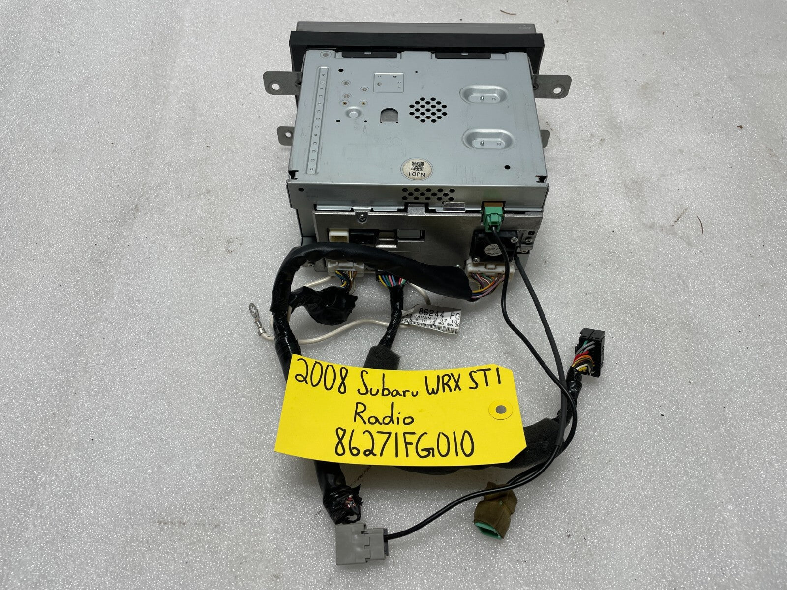 2008 Subaru Impreza WRX STi GV8 GC8 OEM KENWOOD RADIO NAVIGATION NAV 08 09 10