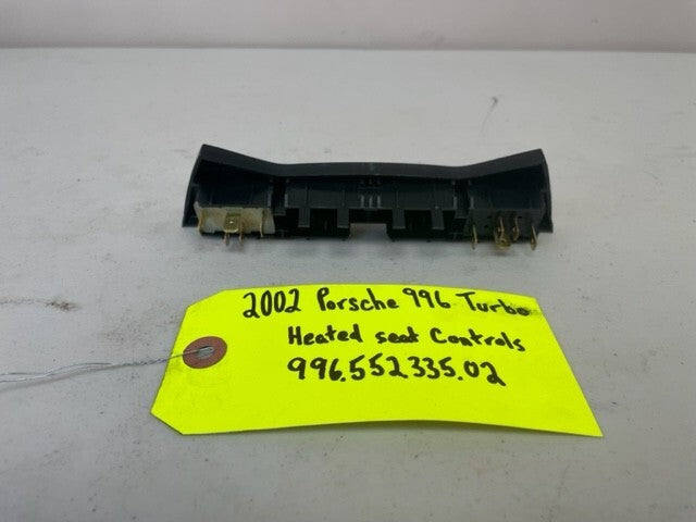 02 PORSCHE 996TT 996 HEATED SEAT CONTROL SWITCH 99655233502 99-05 69K!!