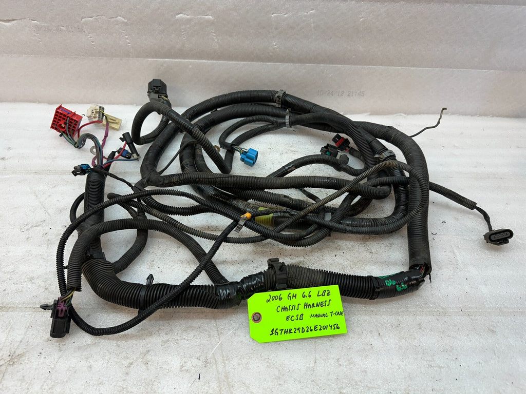 06 07 Chevrolet GMC 2500HD 3500 4wd EXT CAB SHORT BOX CHASSIS WIRING HARNESS
