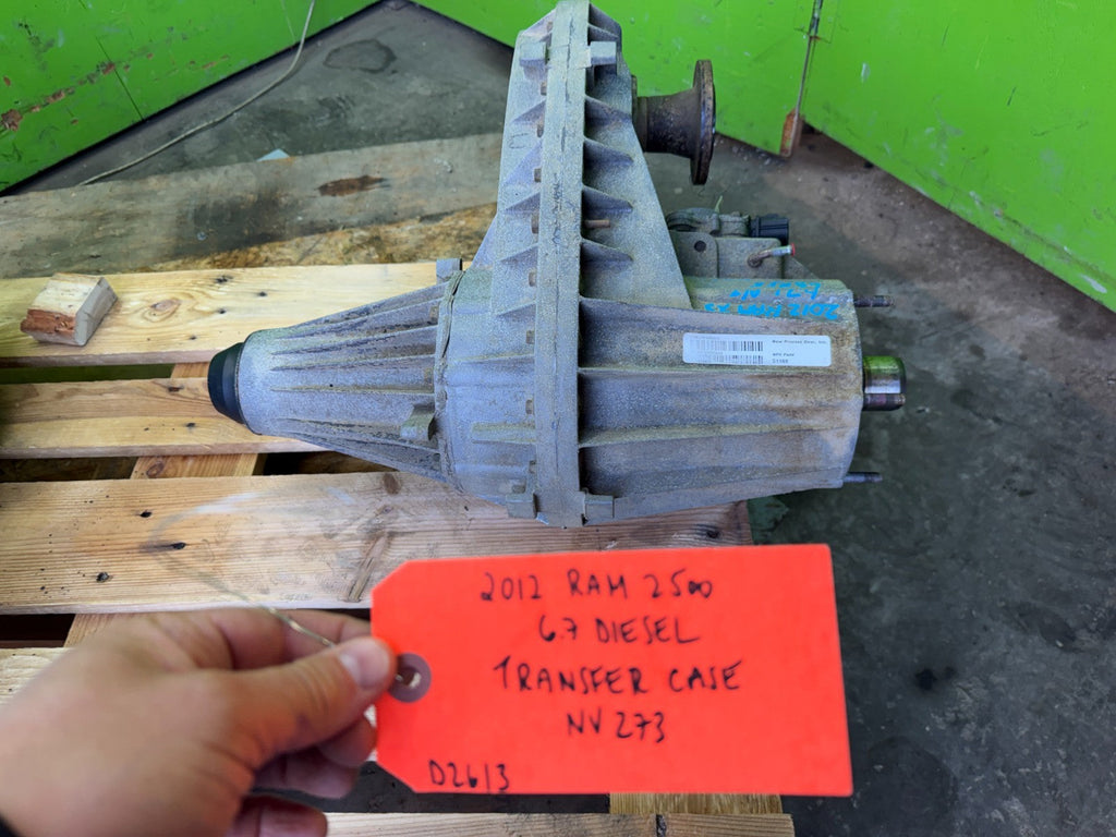 11-18 DODGE RAM 2500 3500 TRANSFER CASE NV273 P52123025AB 4WD DH3 4X4