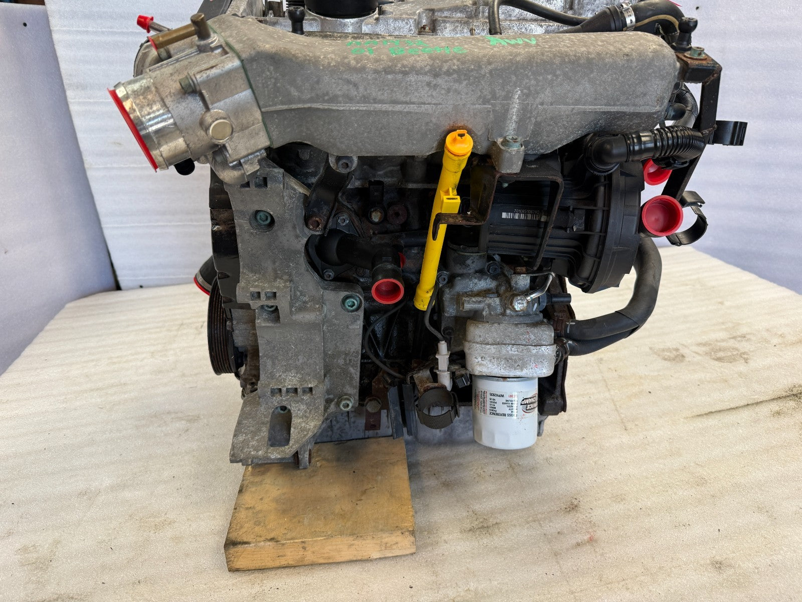 01 VW BEETLE GOLF JETTA 1.8t TURBO AWV COMPLETE ENGINE MOTOR 73k