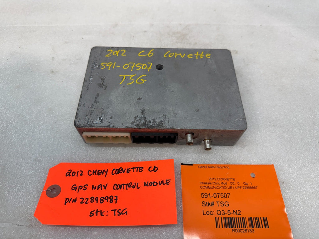 10-13 CHEVROLET CORVETTE C6 OEM ONSTAR COMMUNICATION MODULE 22898987