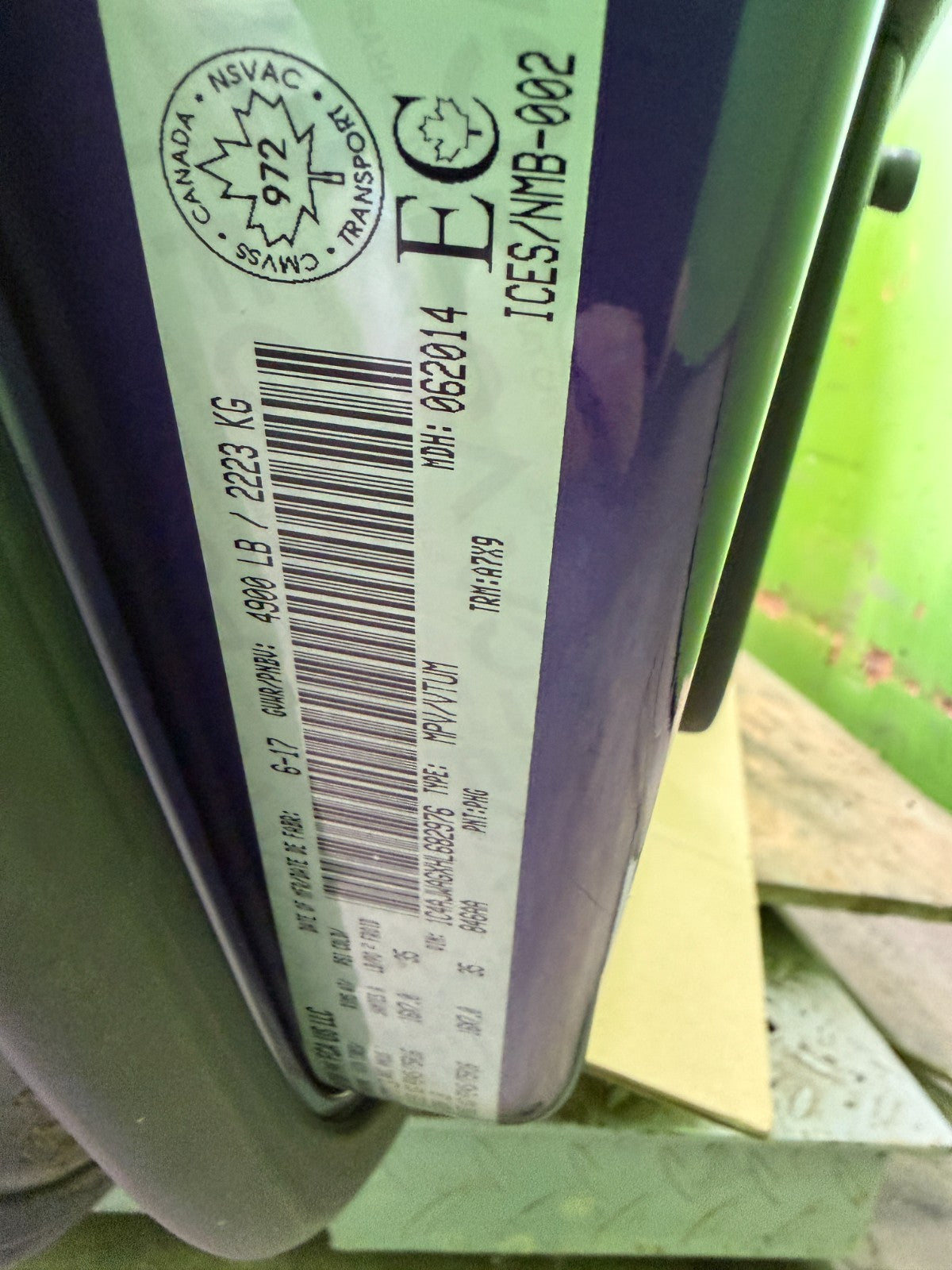 07-18 JEEP WRANGLER JK OEM FULL HARD DOORS PURPLE PHG W/ DOOR PANELS MIRROR KEY