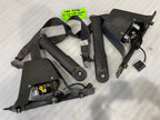 07-13 CHEVROLET GMC SILVERADO SIERRA EXTENDED CAB BLACK EBONY FRONT SEAT BELTS