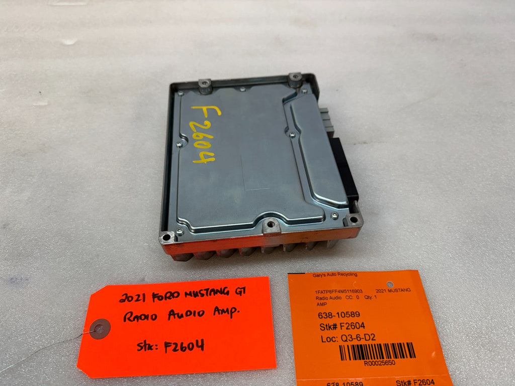 21 FORD MUSTANG 5.0 S550 OEM STEREO RADIO AMPLIFIER AMP B&O 18-23