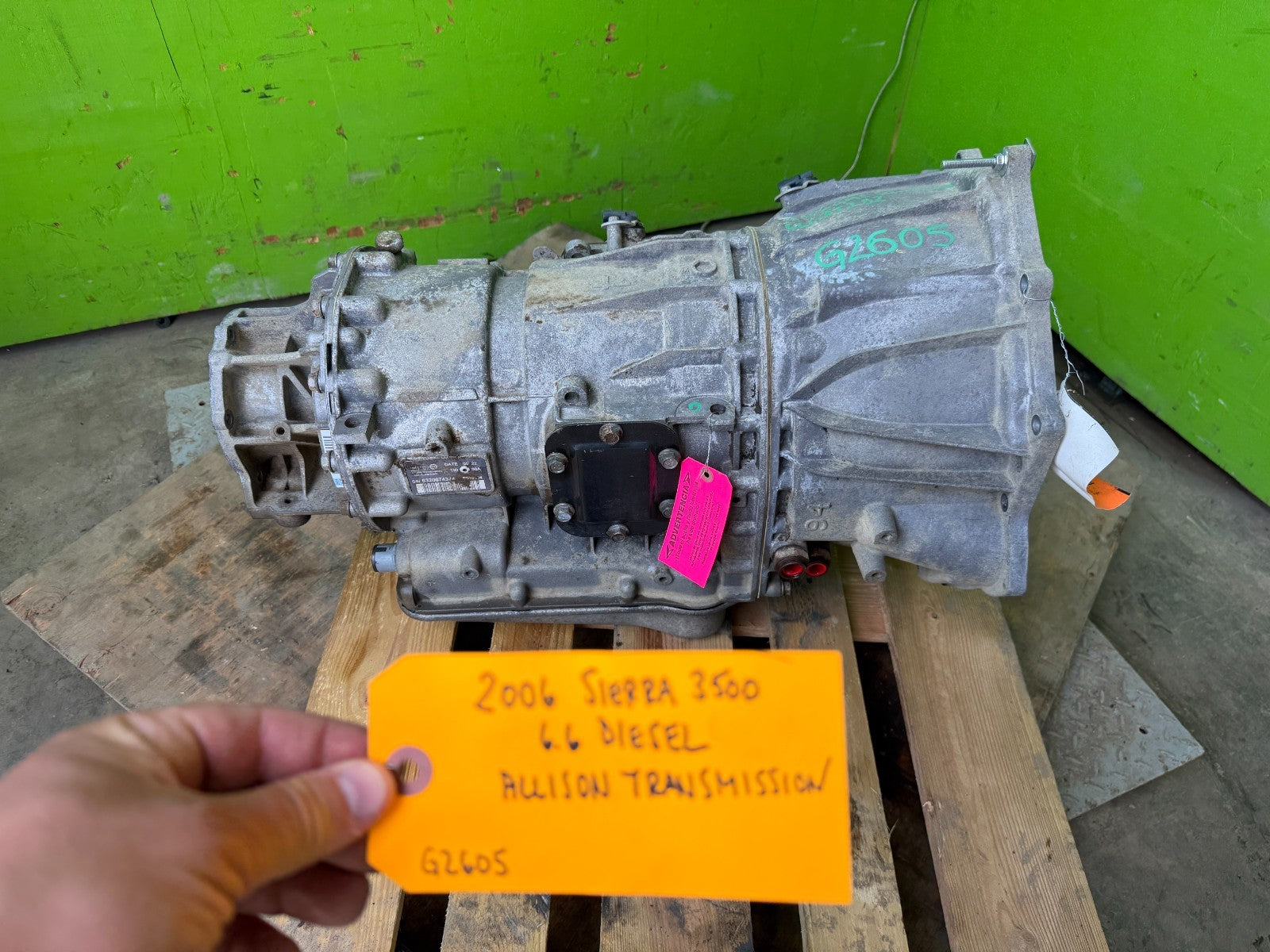 06 07 Chevrolet GMC 3500HD DURAMAX 6.6 ALLISON 1000 AUTOMATIC TRANSMISSION 4WD