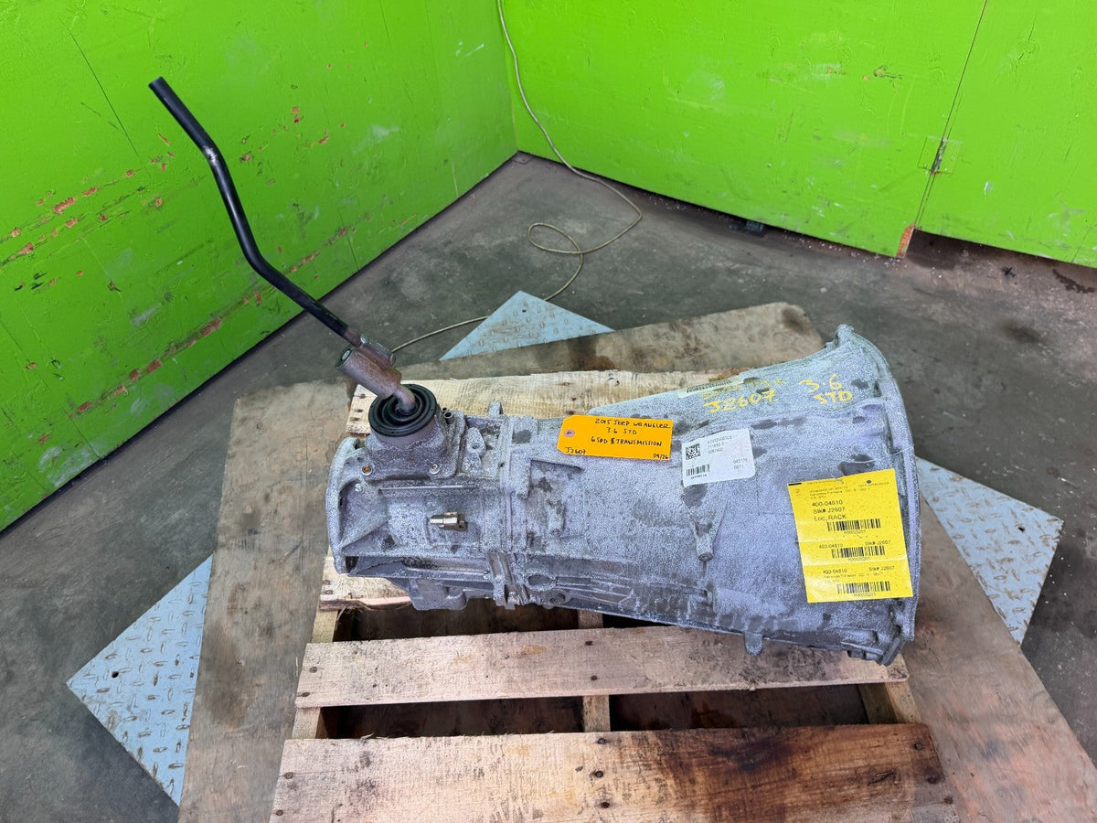 12-18 JEEP WRANGLER JK 6 SPEED NSG370 MANUAL TRANSMISSION P05106122AD
