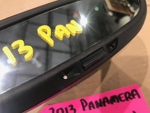 10-16 PORSCHE PANAMERA 970 OEM REARVIEW MIRROR AUTO DIMMING