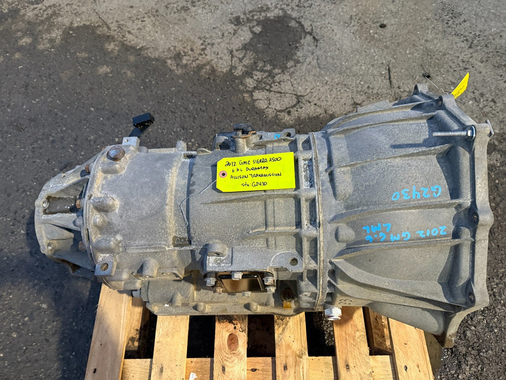 12 Chevrolet GMC 3500HD DURAMAX 6.6 ALLISON 1000 AUTOMATIC TRANSMISSION LML