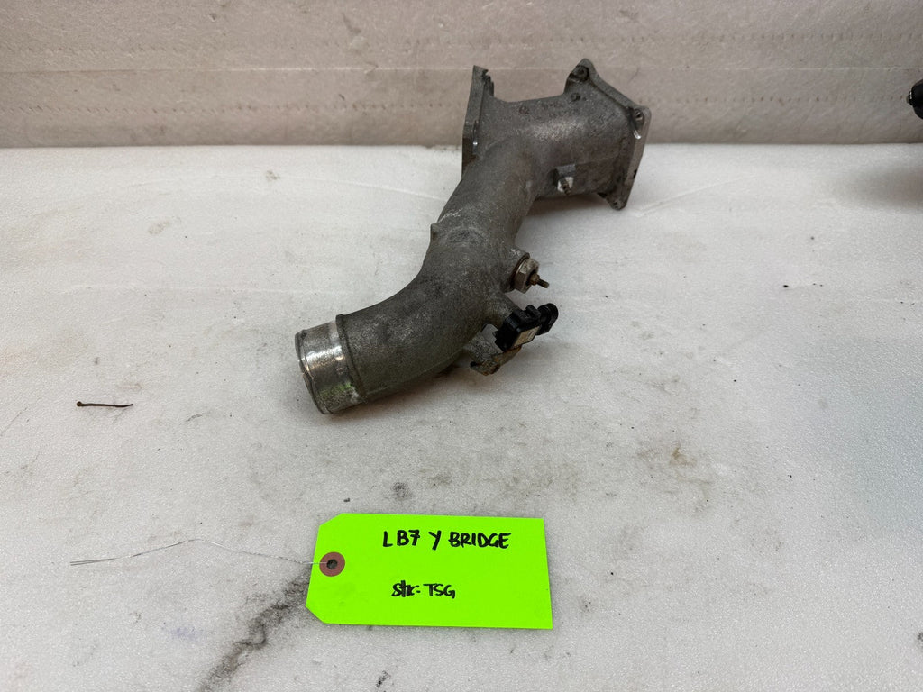 02 03 04 GMC CHEVROLET LB7 6.6 DURAMAX Y-BRIDGE INTAKE MANIFOLD
