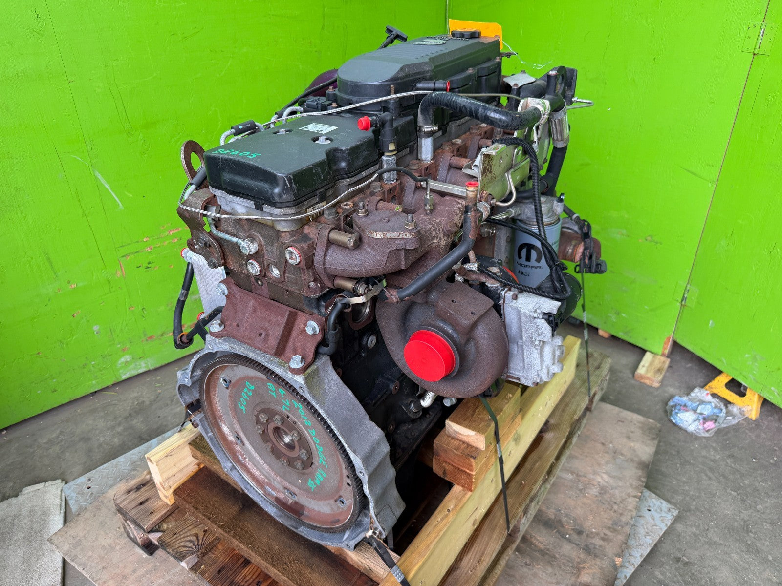 2012 DODGE RAM 2500 3500 6.7 CUMMINS TURBO DIESEL ENGINE MOTOR 10 11 12