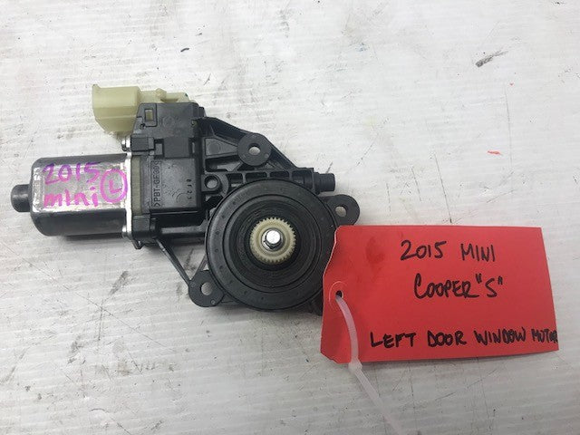 15 MINI COOPER S JCW R56 R58 LEFT DRIVERS SIDE DOOR WINDOW MOTOR 12 13 14