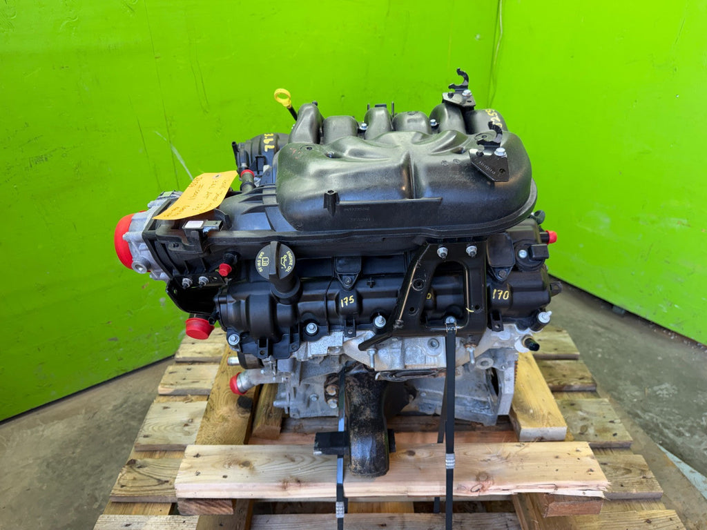 16 JEEP WRANGLER JK 3.6 COMPLETE ENGINE MOTOR ASSEMBLY 14-18