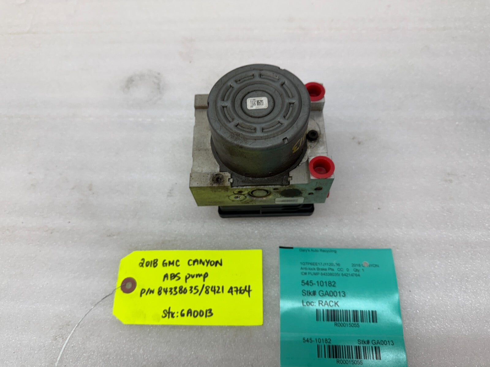 18 GMC CANYON COLORADO OEM ABS ANTI LOCK BRAKE PUMP MODULE 84338035 17-22