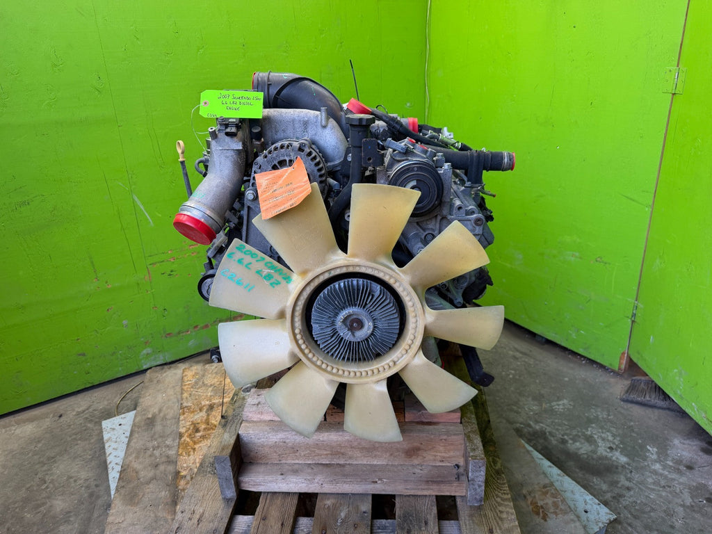 06 07 CHEVROLET GMC 2500 3500 6.6 LBZ DURAMAX DIESEL ENGINE MOTOR NO CORE!!