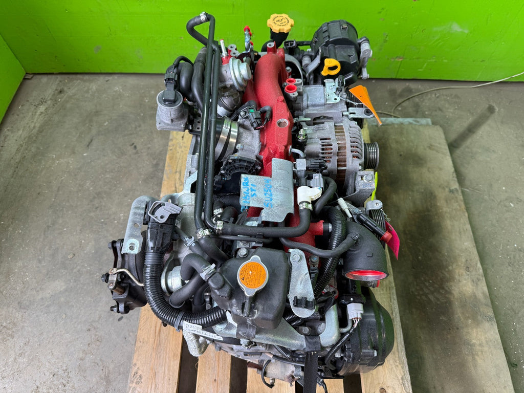 16 SUBARU IMPREZA WRX STi EJ257 COMPLETE ENGINE MOTOR TURBO 15-21