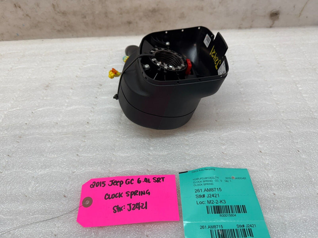 14 15 JEEP GRAND CHEROKEE SRT WK2 OEM CLOCKSPRING STEERING COLUMN SIGNAL SWITCH