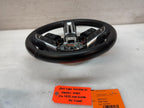 2017 FORD MUSTANG GT BLACK LEATHER STEERING WHEEL W CONTROLS  AUTOMATIC 15 16 17