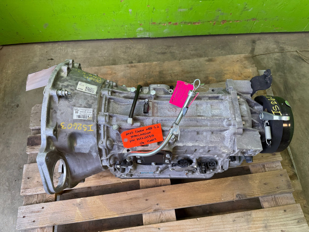 25 ISUZU NRR NPR NQR 5.2 AISIN AUTOMATIC TRANSMISSION 4HK1-TC 30k 7552295910