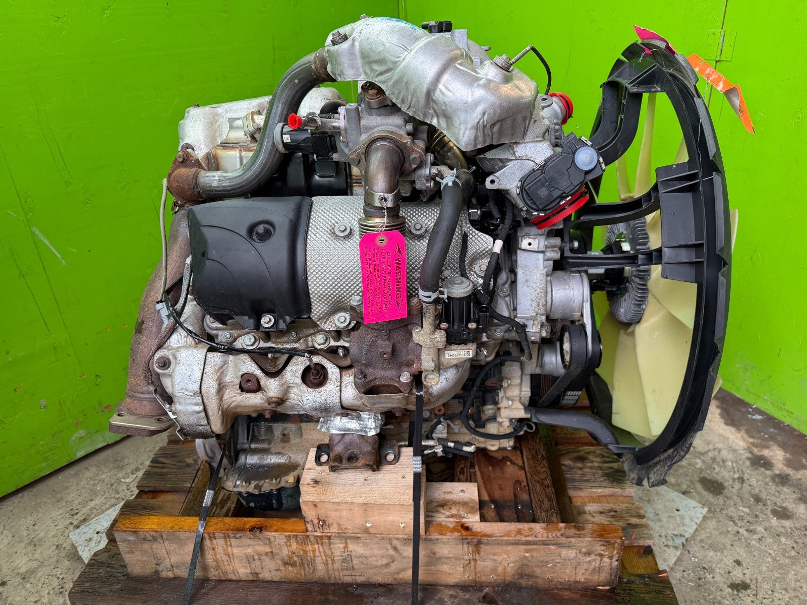 17-25 GMC SIERRA 2500HD 3500 DIESEL 6.6 L5P ENGINE MOTOR COMPLETE
