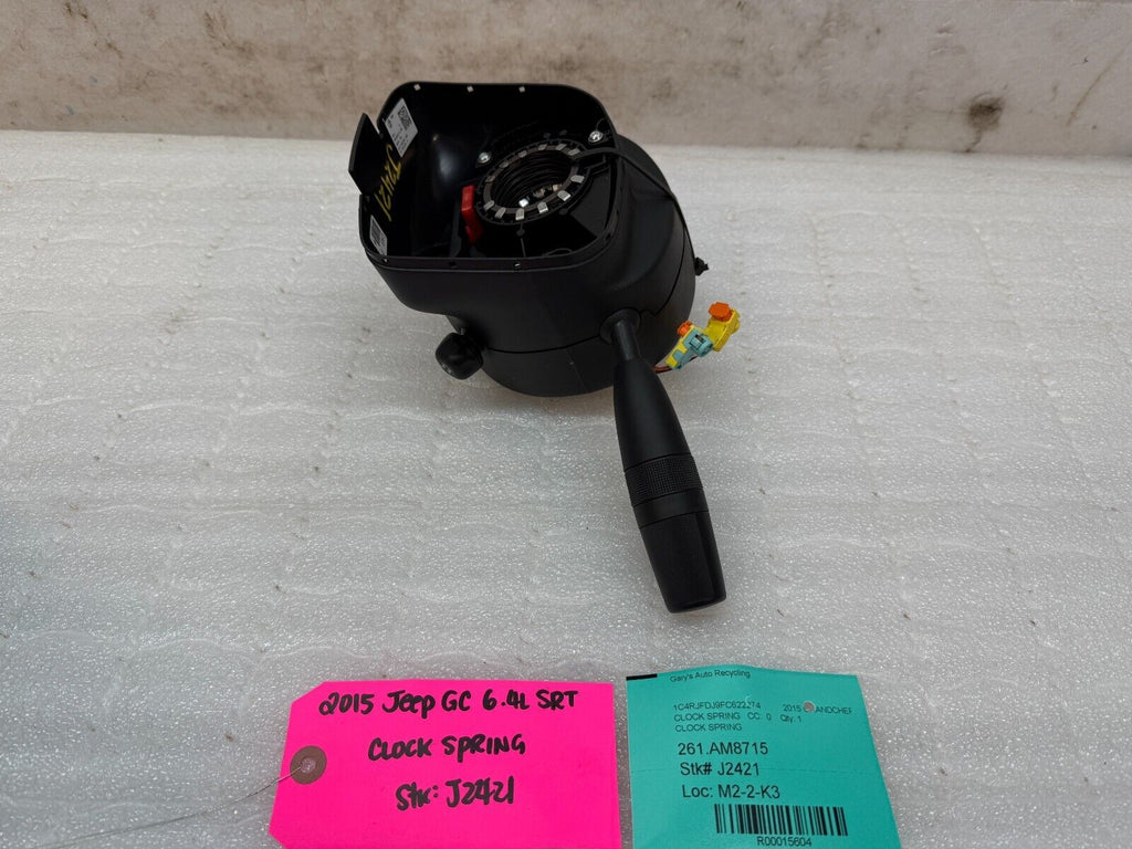 14 15 JEEP GRAND CHEROKEE SRT WK2 OEM CLOCKSPRING STEERING COLUMN SIGNAL SWITCH