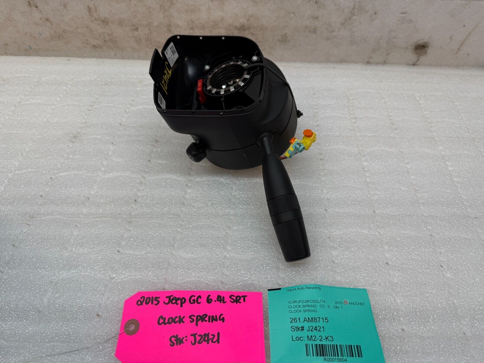 14 15 JEEP GRAND CHEROKEE SRT WK2 OEM CLOCKSPRING STEERING COLUMN SIGNAL SWITCH