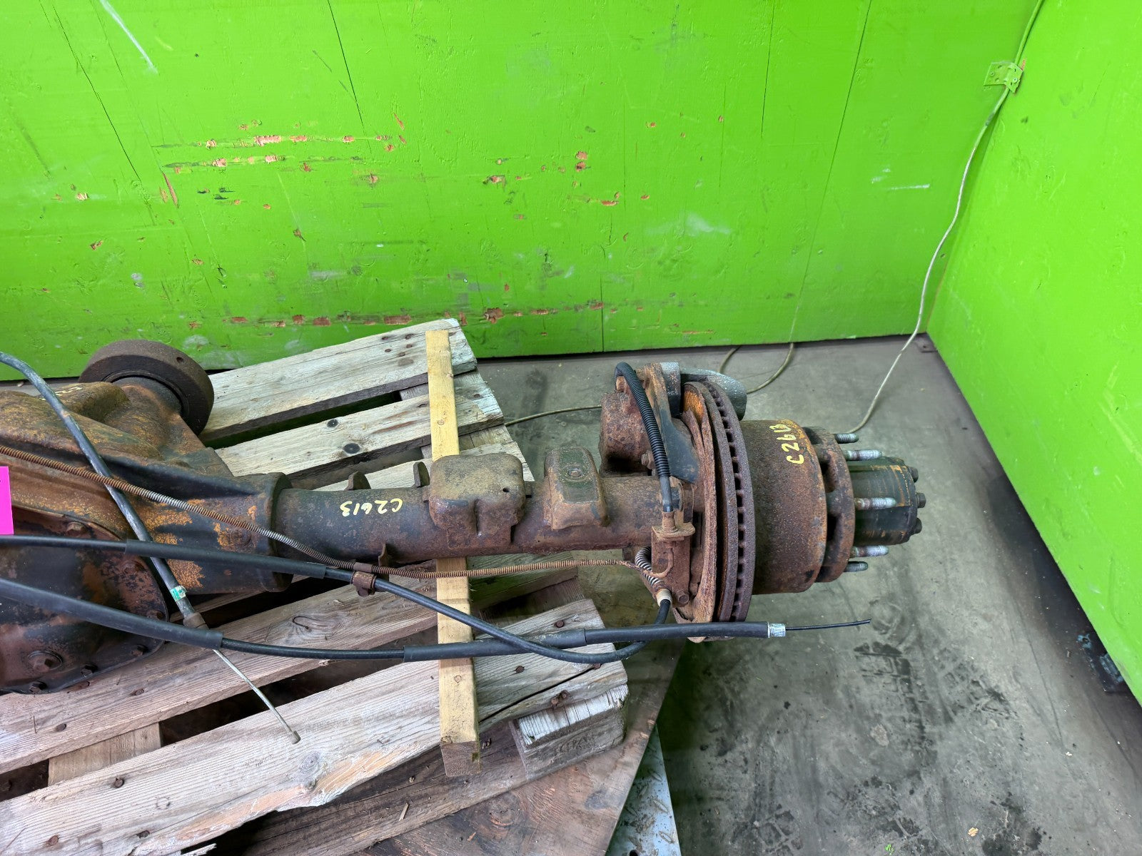 01-07 GMC SIERRA SILVERADO 3500HD DRW REAR DIFFERENTIAL AXLE GT4 G80 3.73