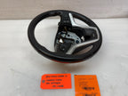 12-15 CHEVROLET CAMARO SS BLACK LEATHER STEERING WHEEL AUTO TRANS 22970892