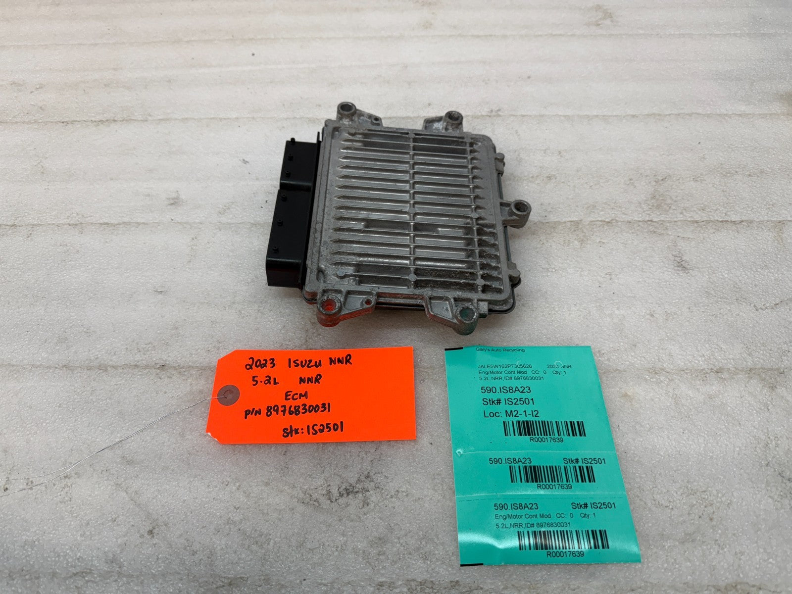 23 ISUZU NRR NPR 5.2L DIESEL EMMISIONS DEF CONTROL MODULE 8976830031