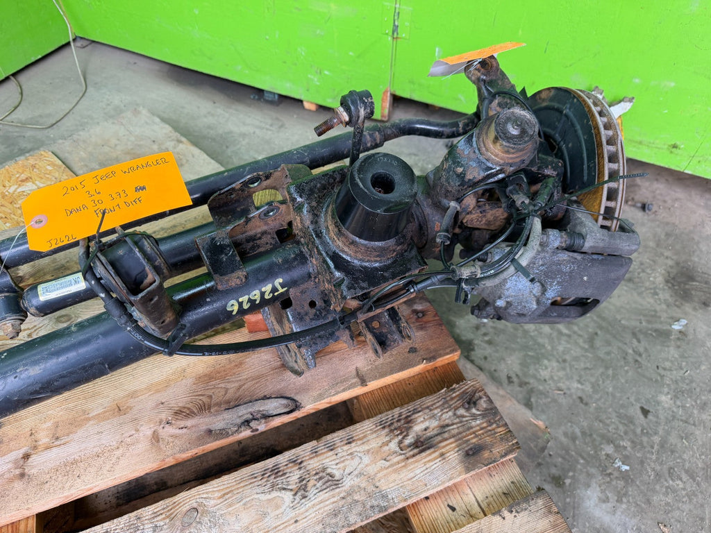 15 JEEP WRANGLER JK DANA 30 FRONT DIFFERENTIAL AXLE 3.73 07-18 P68081846AE
