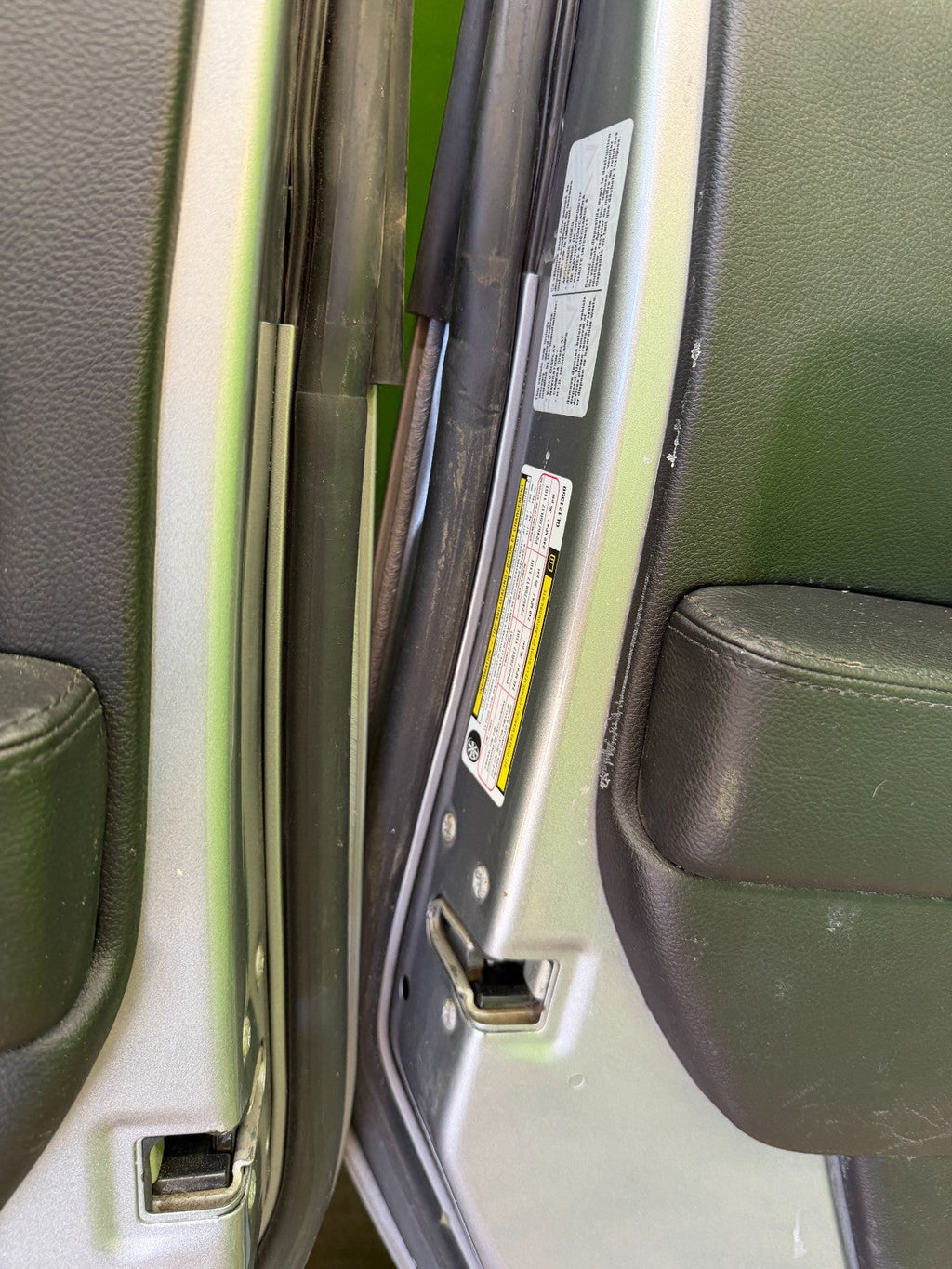 07-18 JEEP WRANGLER JK OEM FULL HARD DOORS SILVER WITH DOOR PANELS MIRROR KEY