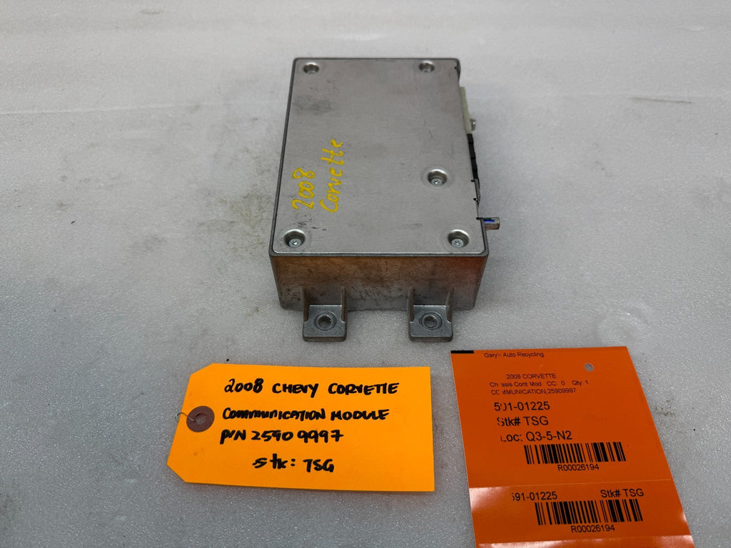 07 08 CHEVROLET CORVETTE C6 OEM ONSTAR COMMUNICATION MODULE 25909997