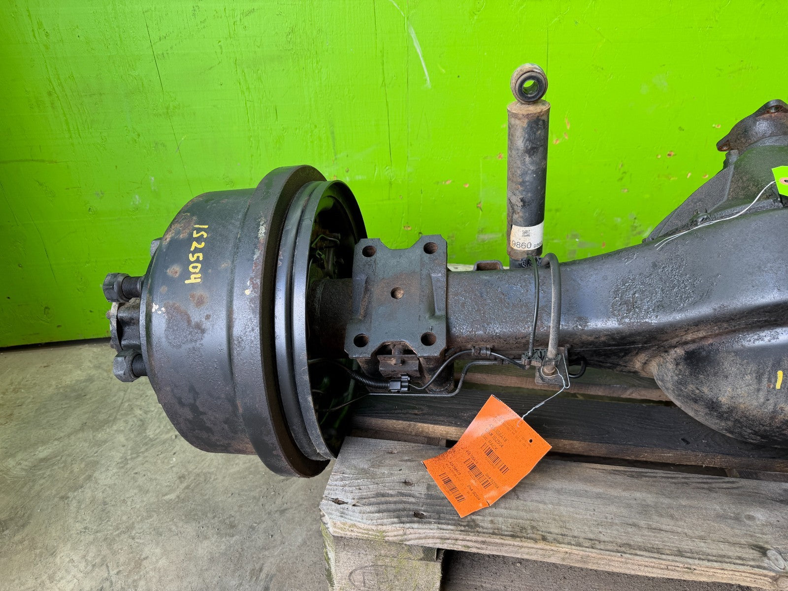 19 ISUZU NRR NQR 5.2 REAR DIFFERENTIAL DIFF AXLE ASSEMBLY 68K