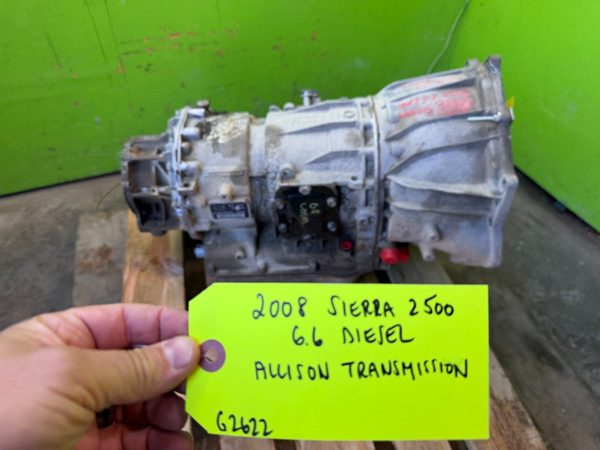08-10 Chevrolet GMC 3500HD DURAMAX 6.6 ALLISON 1000 AUTOMATIC TRANSMISSION LMM