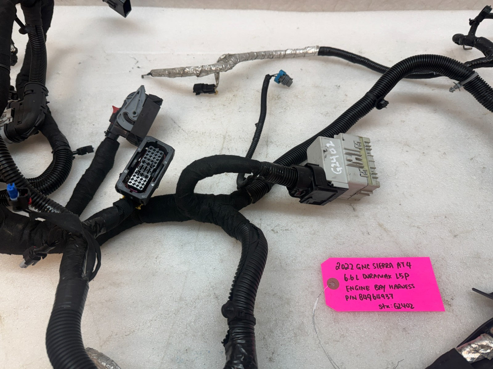 20-24 GMC CHEVROLET 3500HD DURAMAX 6.6 L5P ENGINE BAY WIRING HARNESS 84964937