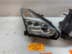 17 NISSAN GTR R35 OEM VR38 LEFT RIGHT XENON LED HEADLIGHTS HEADLAMP 15-20