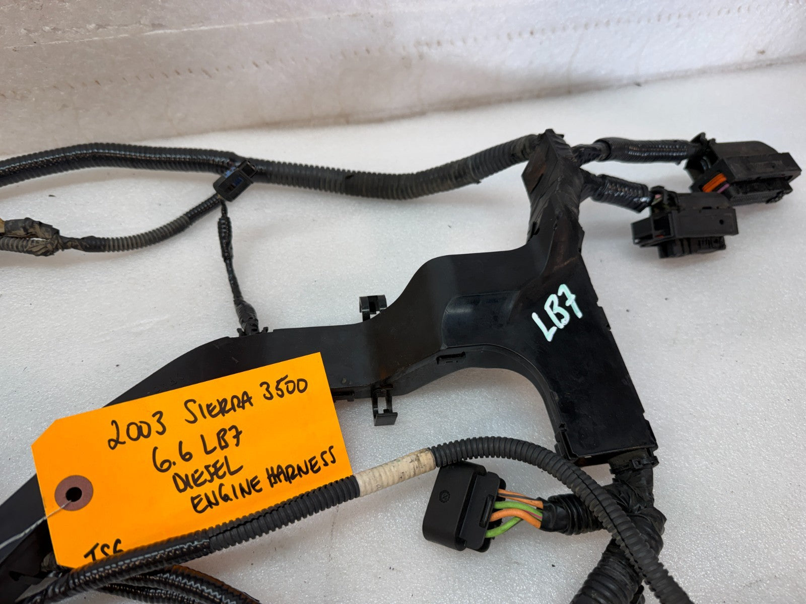03 04 Chevrolet GMC 2500 3500 DURAMAX LB7 6.6 ON ENGINE WIRING HARNESS LOOM