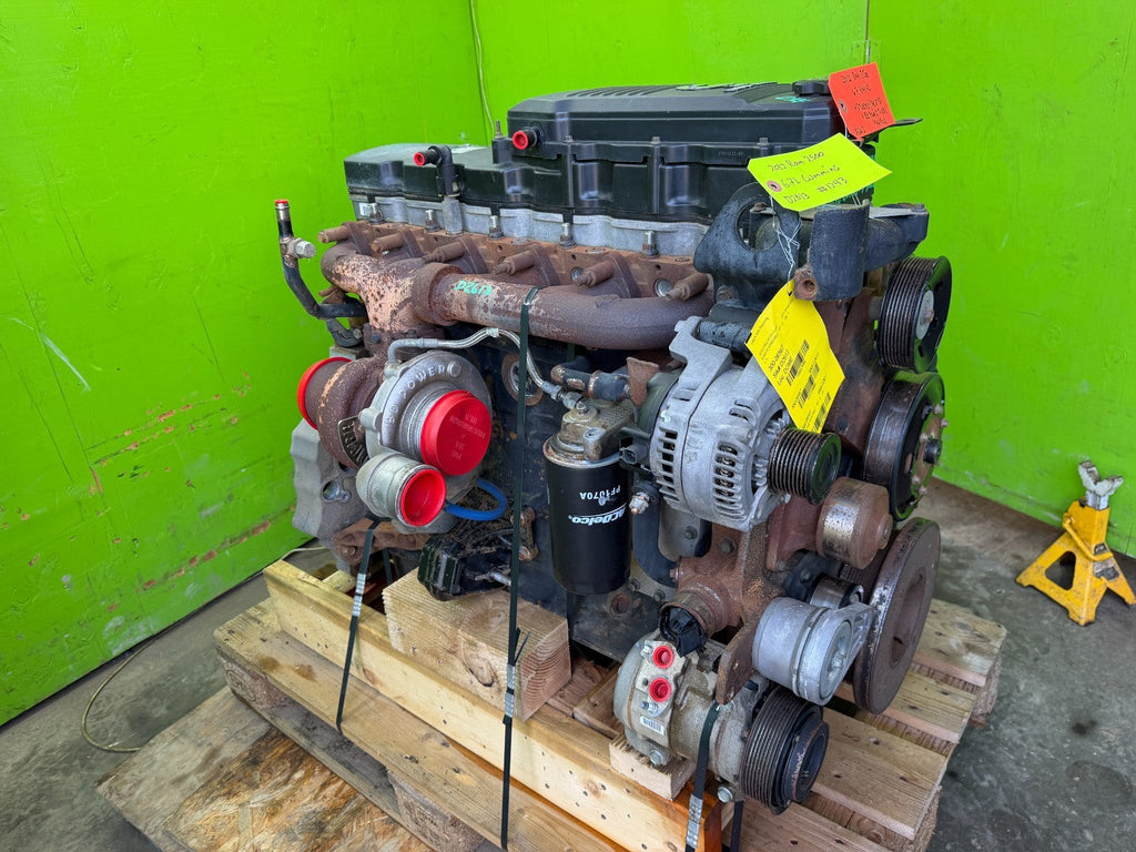 10 11 12 DODGE RAM 2500 3500 6.7 CUMMINS BD TURBO DIESEL ENGINE MOTOR  STUDDED