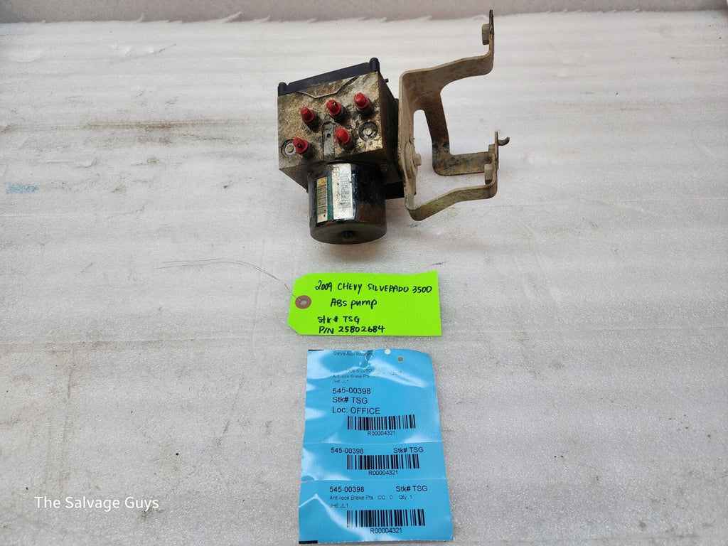 07-10 Chevrolet GMC 2500HD 3500 SIERRA DURAMAX ABS ANTI LOCK BRAKE PUMP 25802684