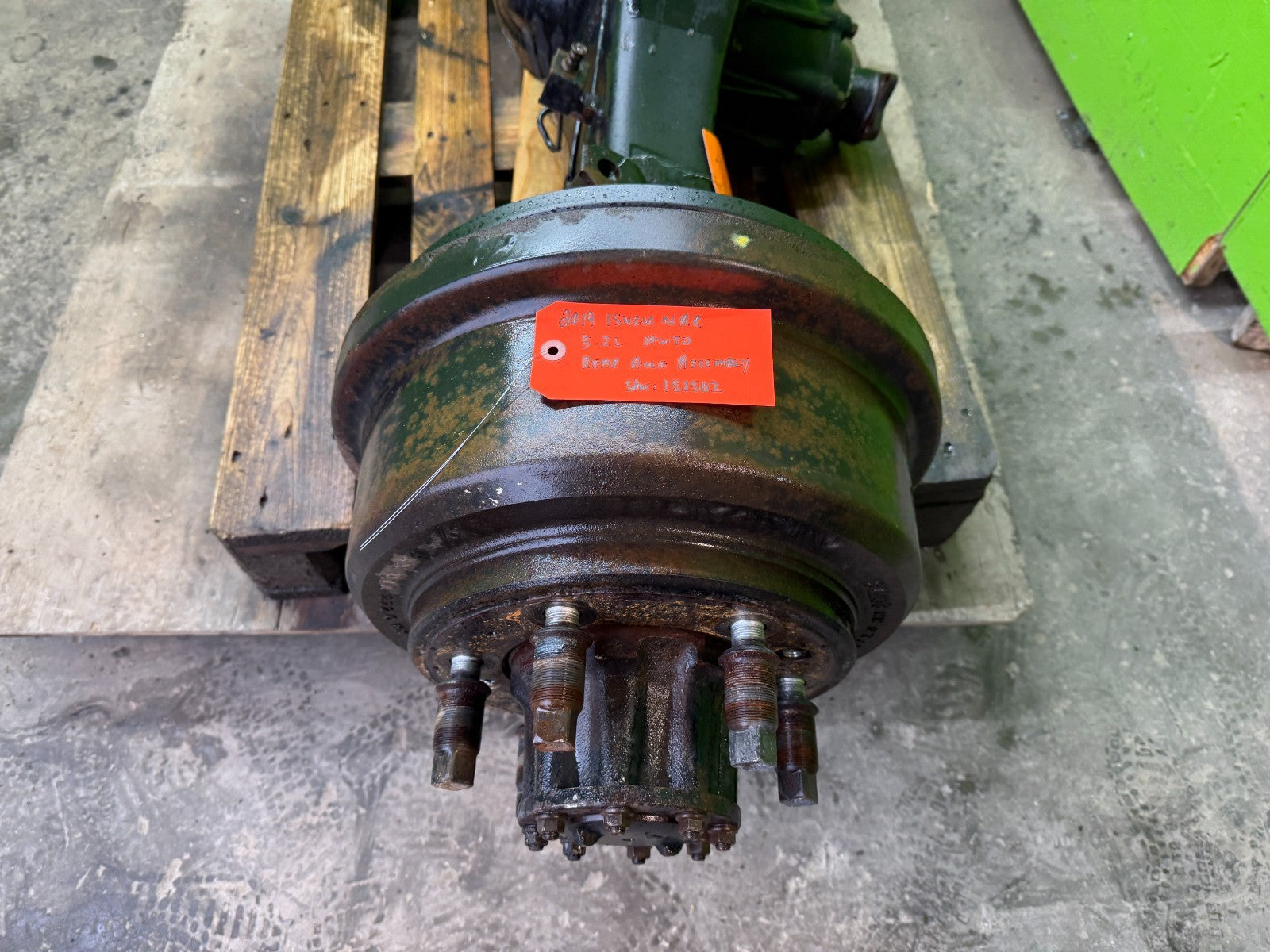 19 ISUZU NRR NPR NQR 5.2 REAR DIFFERENTIAL DIFF AXLE ASSEMBLY 195K